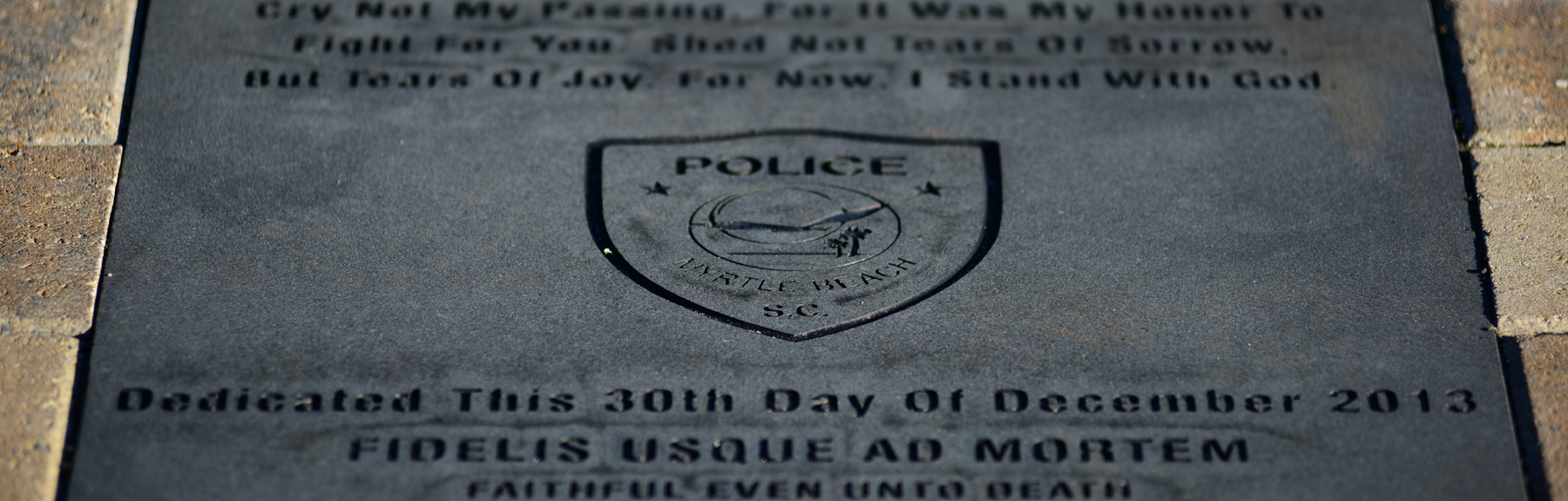 Fallen Officer Memorial Fountain